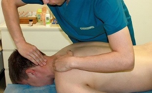 масажа на цервикален 'рбет за остеохондроза
